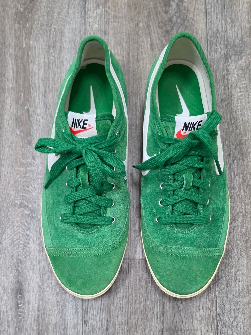 Men's Vintage Nike Flash Leather Sneakers-Size 9 - Picture 3 of 9